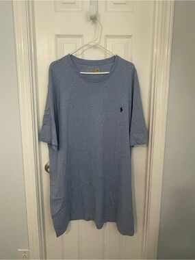 Polo by Ralph Lauren Light Blue Short Sleeve Crew Tee 2XLT